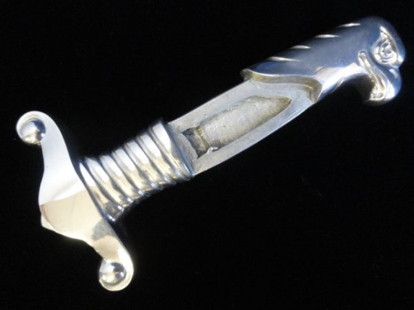 Polished Aluminum RAD Senior Leader’s Dagger Hilt (#29011)